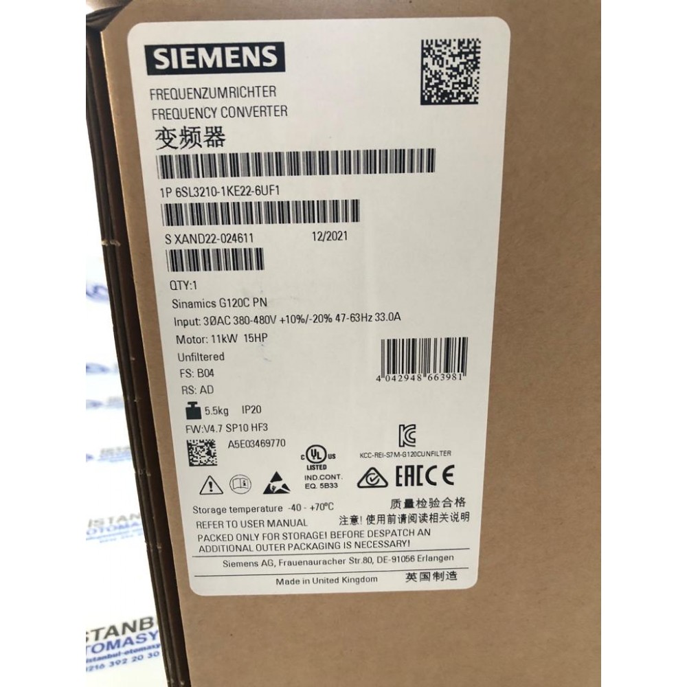 6SL3210-1KE22-6UF1